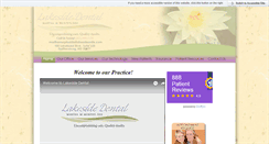 Desktop Screenshot of lakesidesmile.com